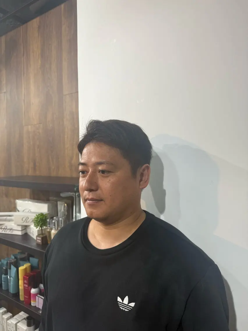 メンズ カット ヘアカラー 篠田 舞のヘアスタイル