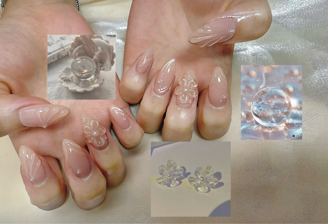 ネイル ハンドネイル Flower nailのネイルデザイン