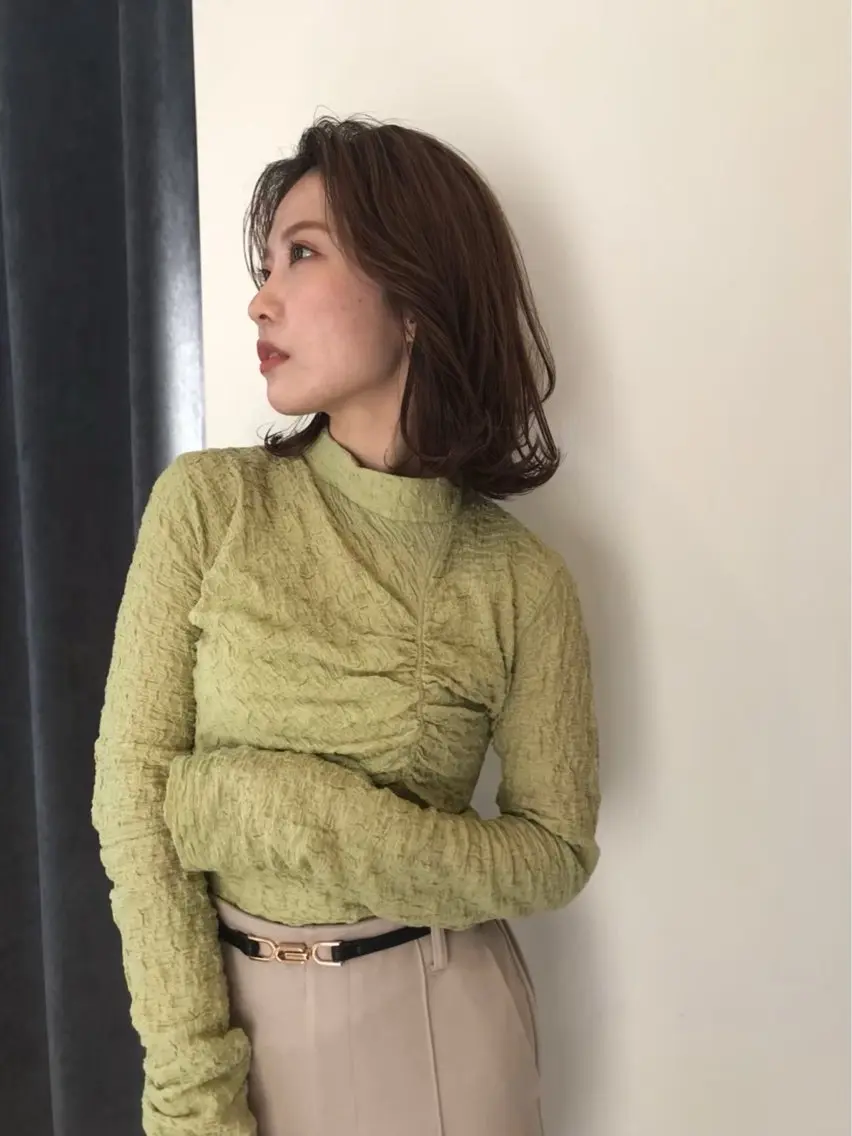 カラー 久保 佑真のヘアスタイル