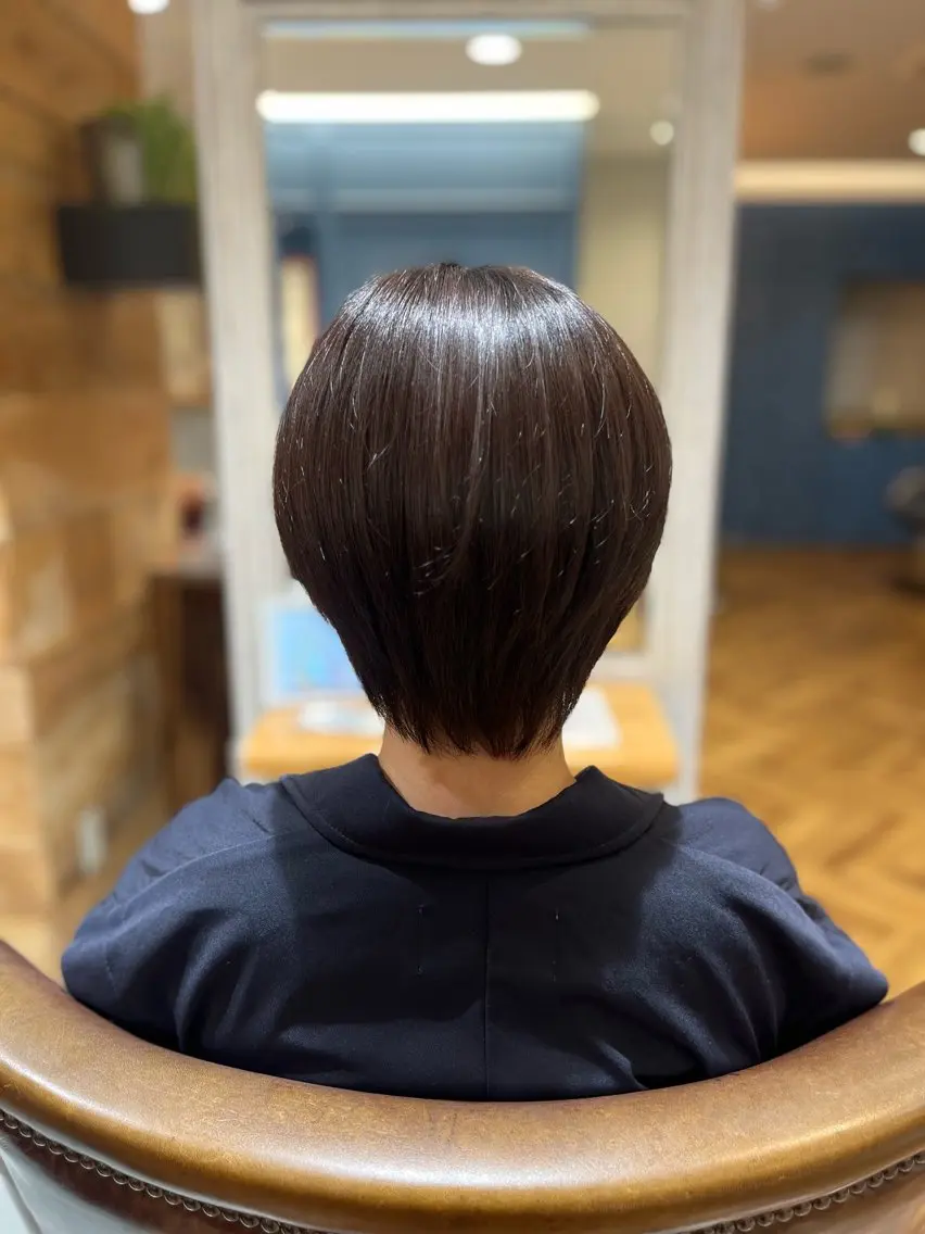 ショート 菊地 真優のヘアスタイル