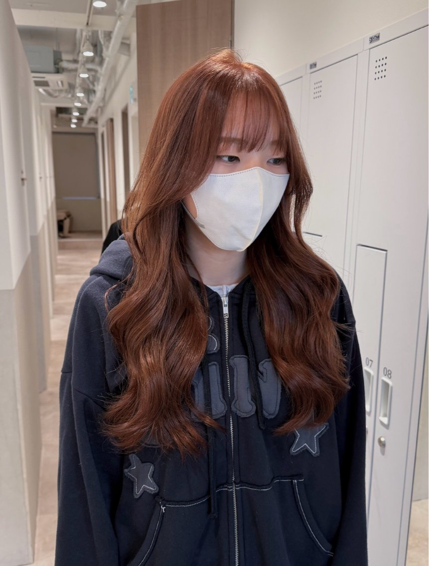 ロング カラー カット ヘアカラー トリートメント SALOWIN名古屋 本山 / NAOのヘアスタイル