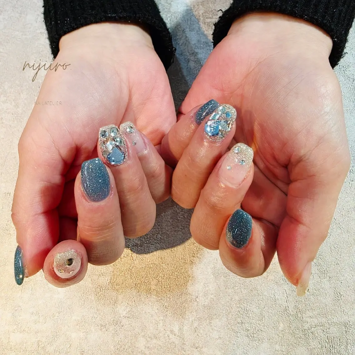 ネイル ハンドネイル nijiiro🌈 サトウのネイルデザイン