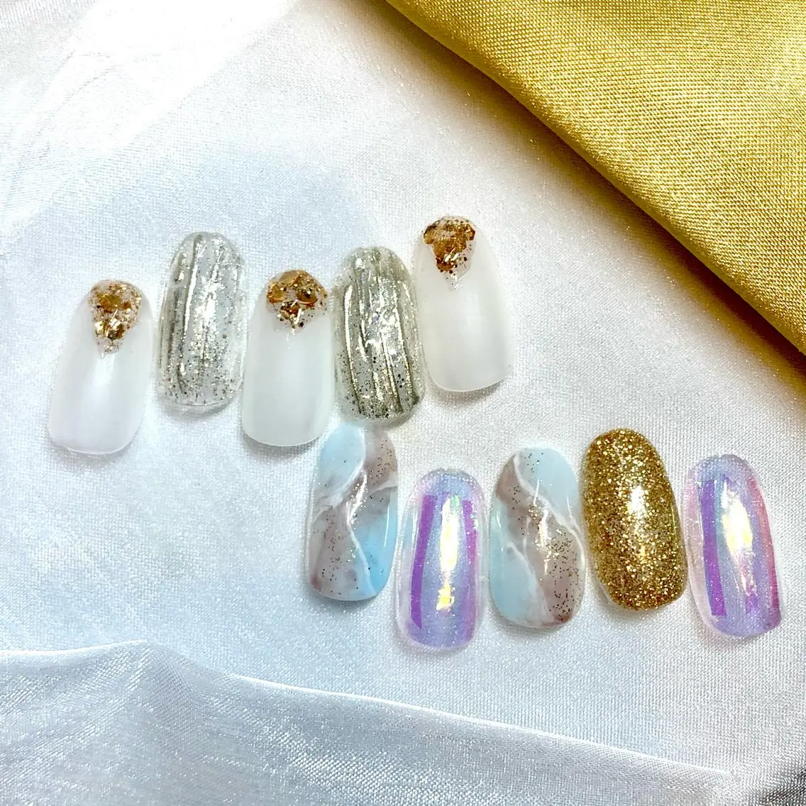 ネイル ネイルチップ ハンドネイル clover nailのネイルデザイン