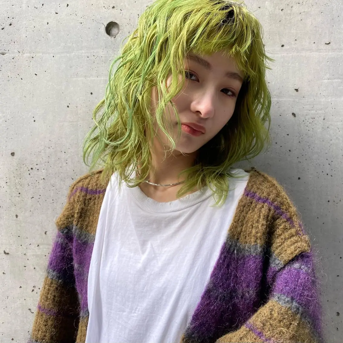カラー 🧡色落ちまで2度 楽しめる🧡ヨシキのヘアスタイル