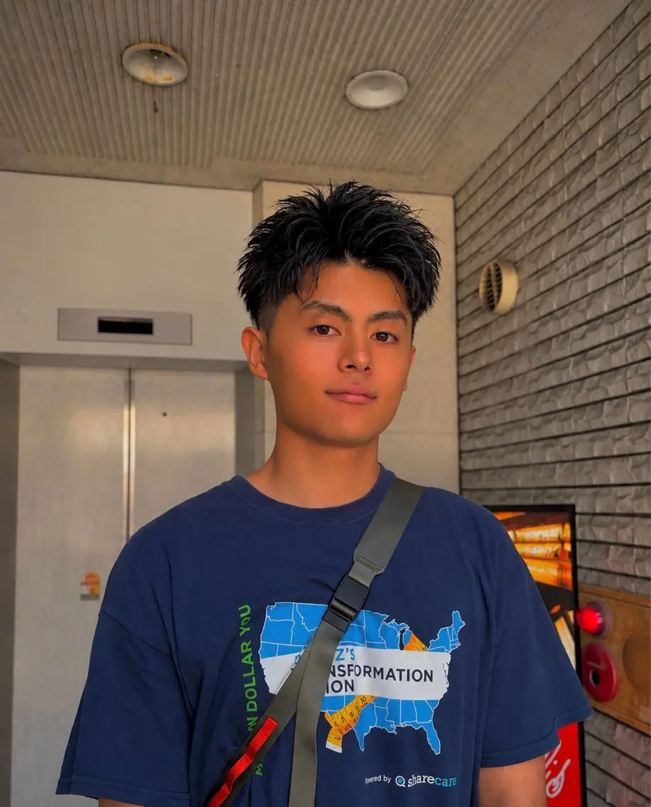 ショート メンズ ビジネス スパイキーショート 刈り上げ ショートヘア カット UMM daichi メンズパーマのヘアスタイル