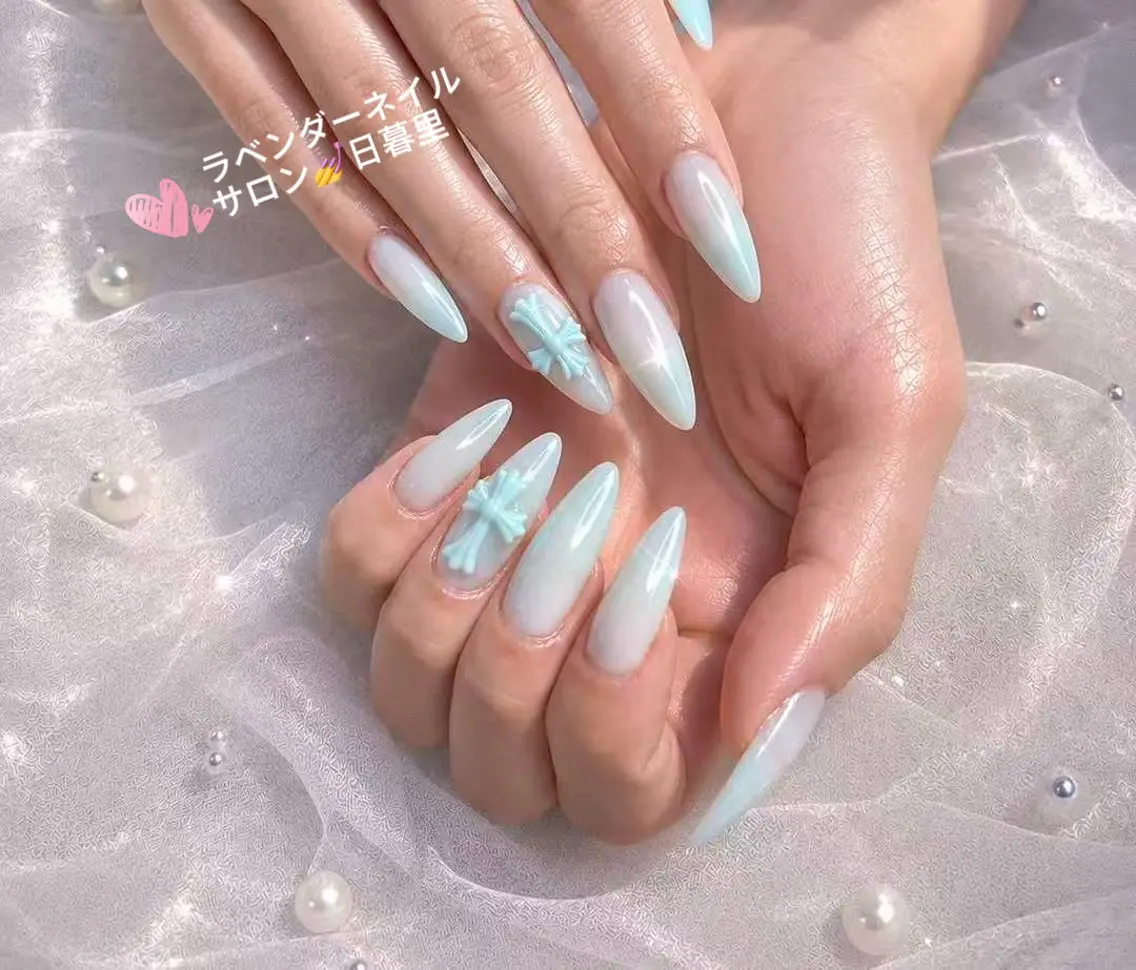 ネイル ハンドネイル 日暮里2 lavenderのネイルデザイン