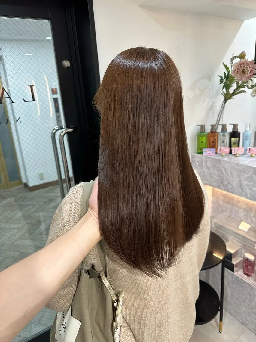 ロング カラー ヘアカラー Lapis/ワンカラ ー/シマ👱‍♀️のヘアスタイル