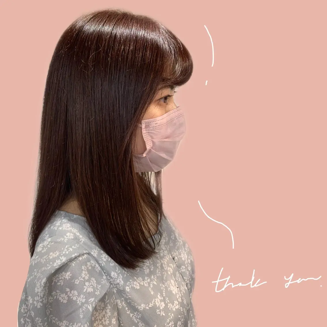 セミロング カラー ヘアカラー 🫧 みゆ🫧のヘアスタイル