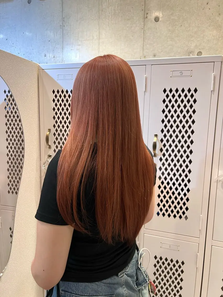 ロング カラー ヘアカラー kayo吉祥寺ブリー チモデル募集中✨のヘアスタイル