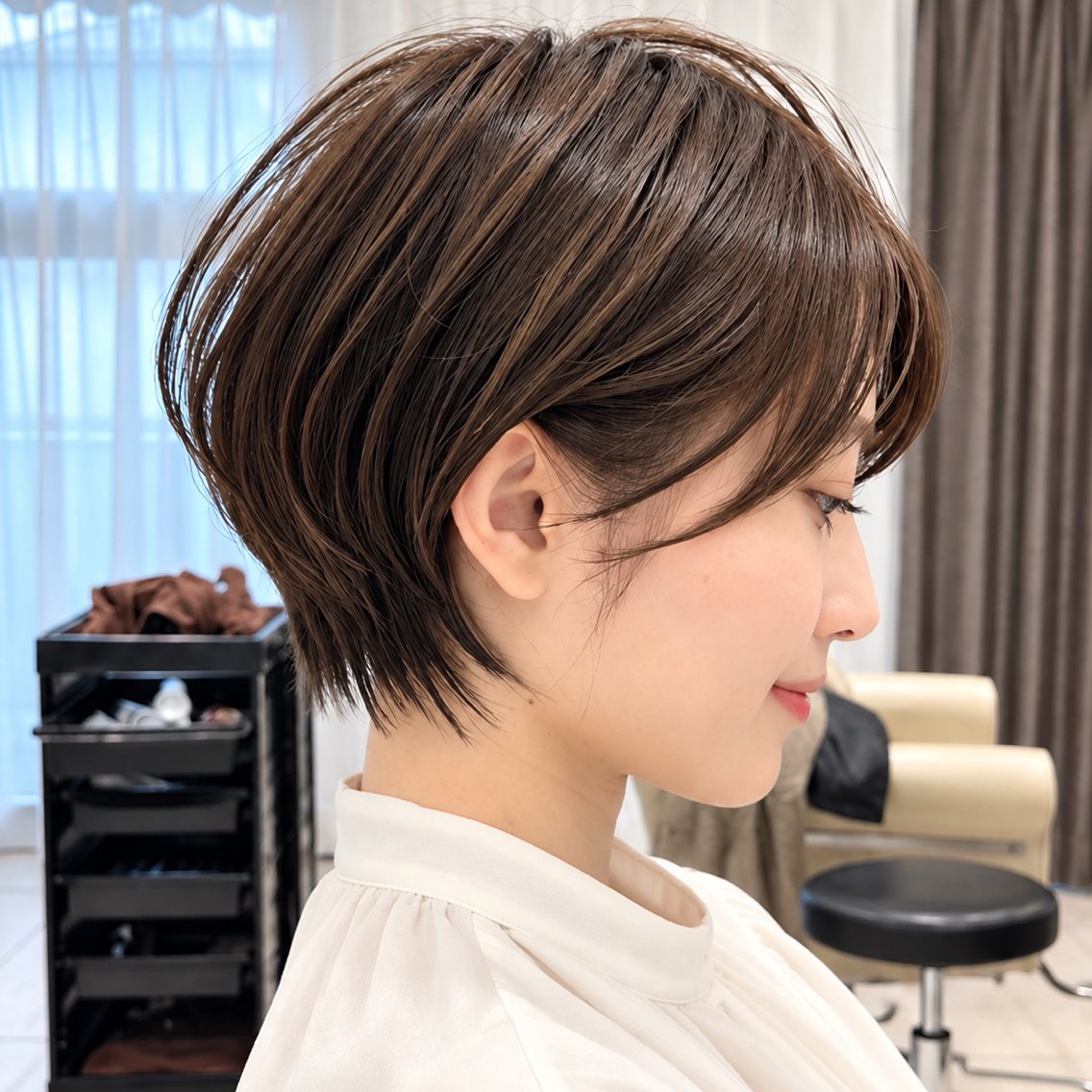 ショート 小顔ショート 原宿/みゆのヘアスタイル