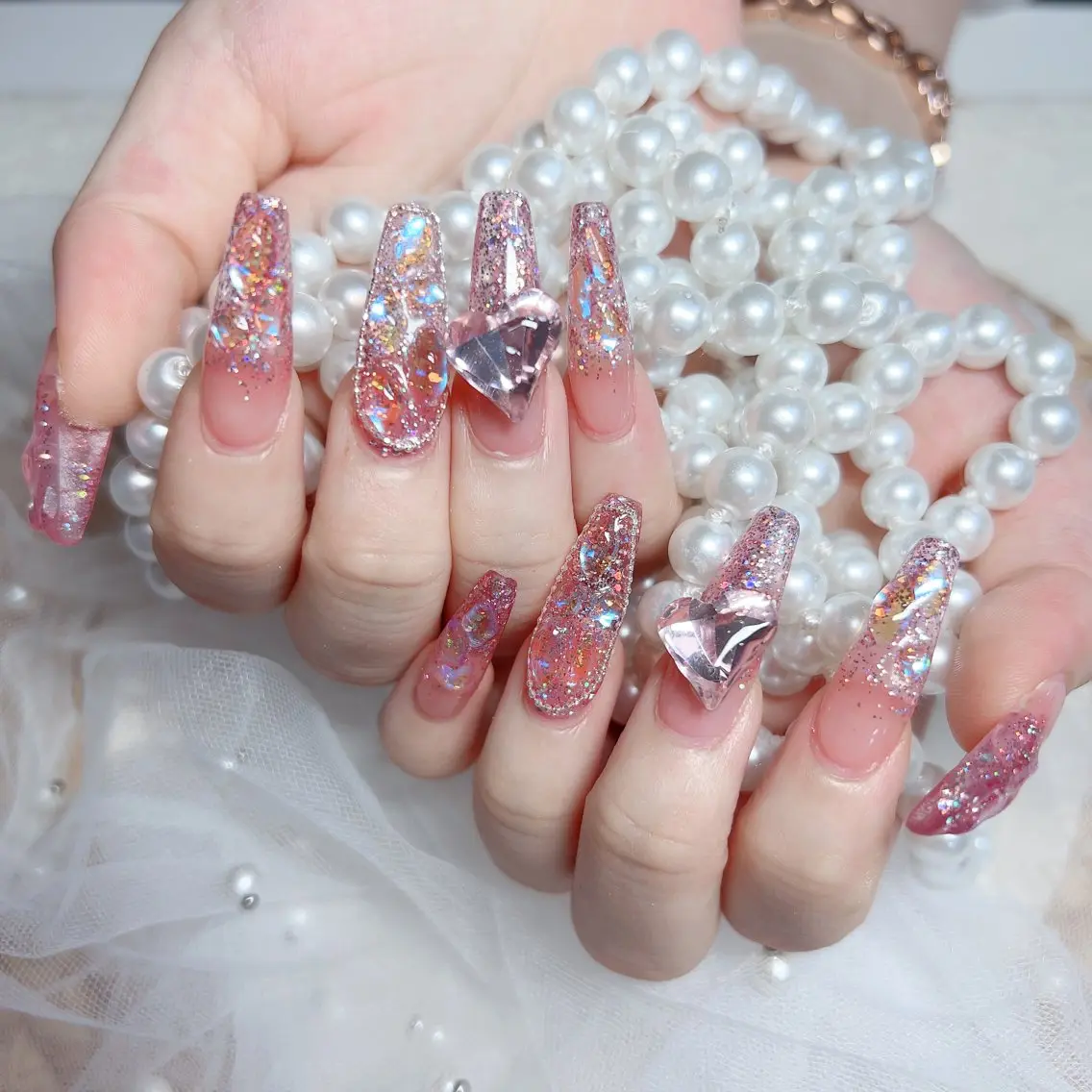 ネイル M 🌷Nail 長さだし専門店のネイルデザイン