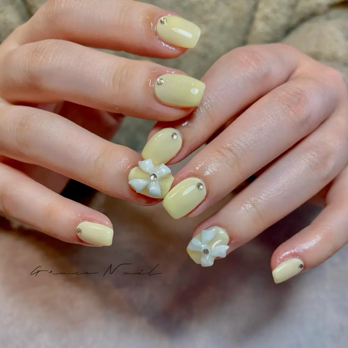 ネイル ハンドネイル ☆*。Grace Nail。*☆のネイルデザイン