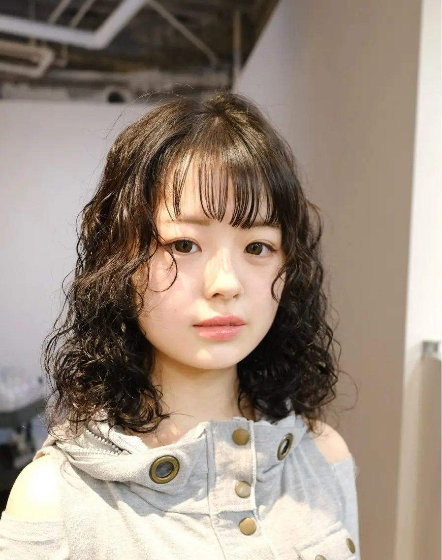 パーマ カット パーマ レディースパーマ🍭 /大阪/福島駅/りなのヘアスタイル