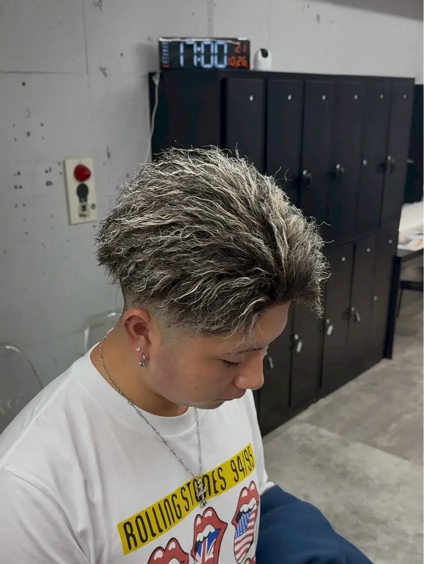 パーマ メンズ カット パーマ 🔥強めメンズパーマ 特化🔥/きらりのヘアスタイル