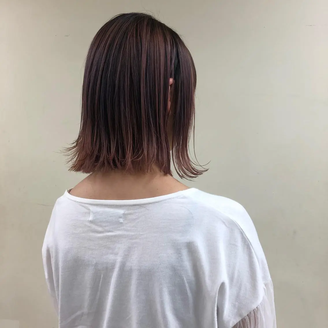 ミディアム カラー 髪質改善× レイヤー/MIUのヘアスタイル