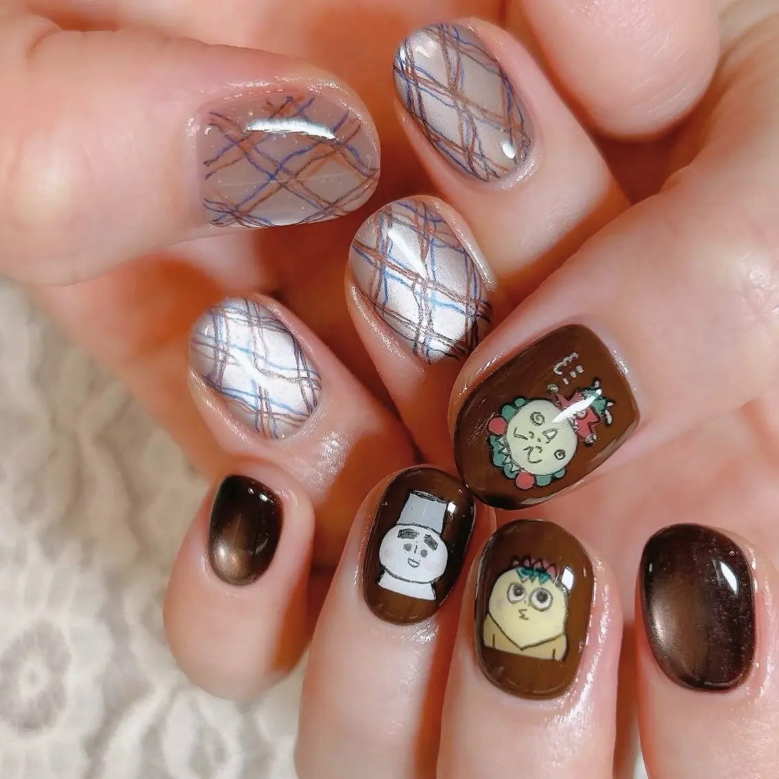 ネイル アートネイル クリアネイル ミラーネイル ニュアンスネイル nail salon iroatsumeのネイルデザイン