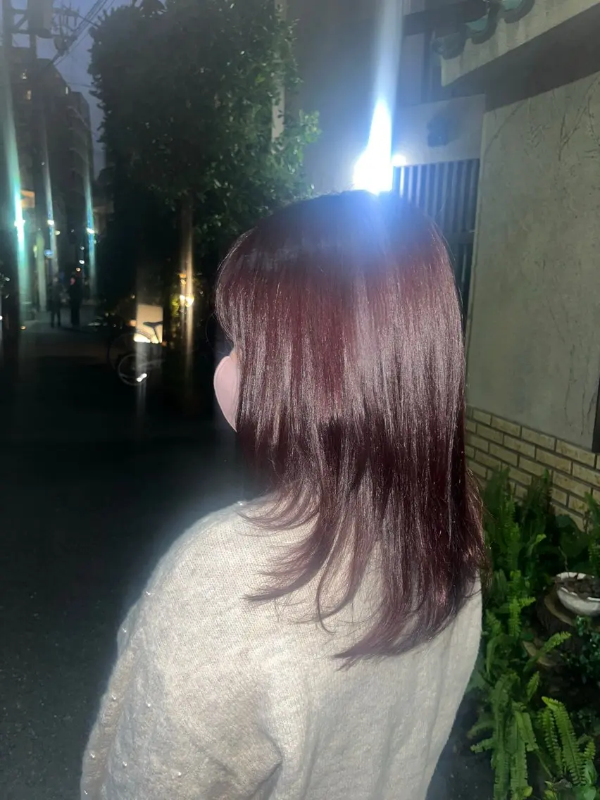 カラー ヘアカラー Marin 髪質改善/カラーのヘアスタイル