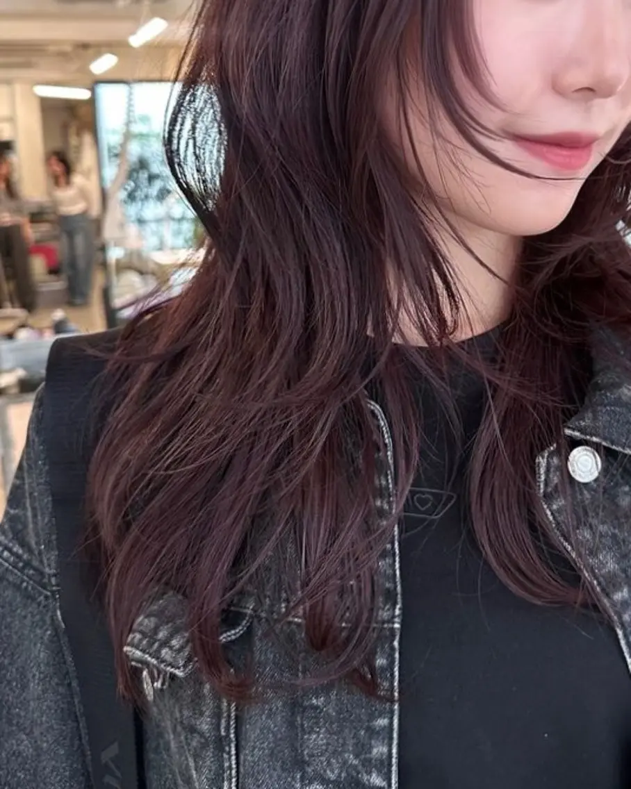 ロング 柏Wcolor/UC HIBORINAMIのヘアスタイル