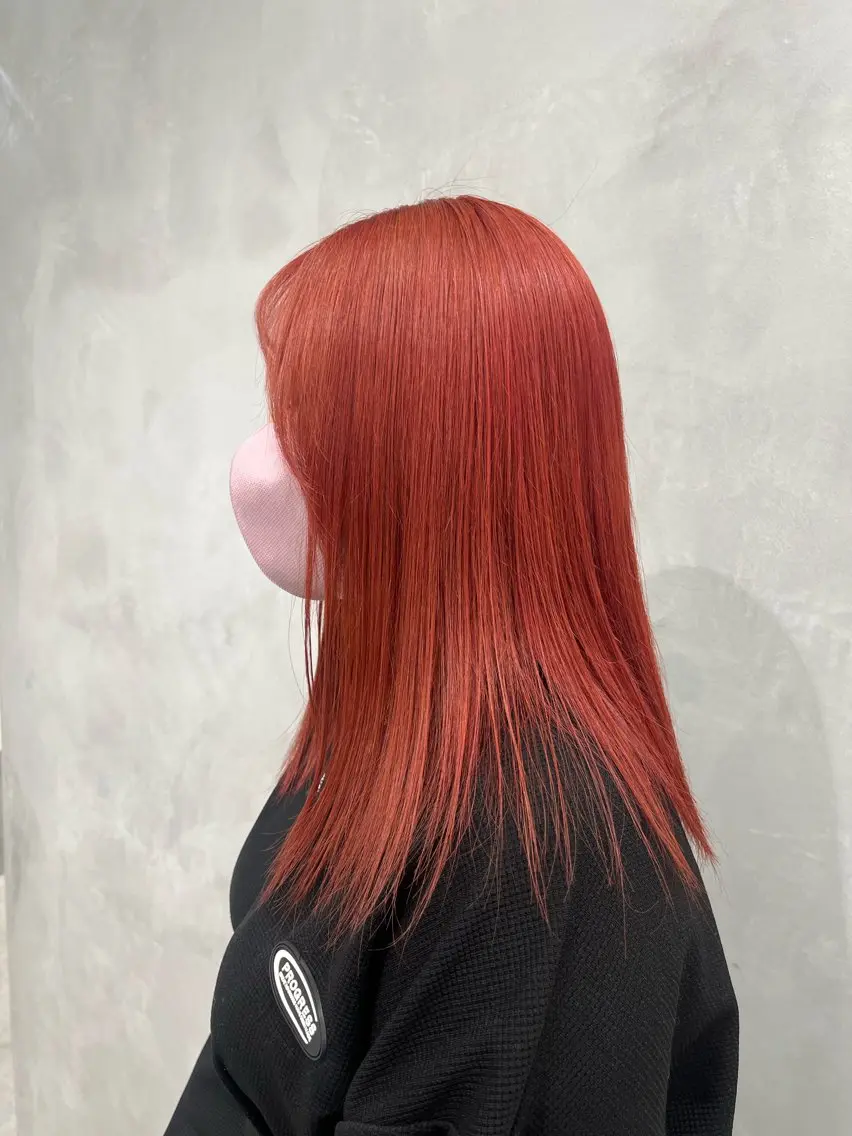 ロング 山田 ひよりのヘアスタイル