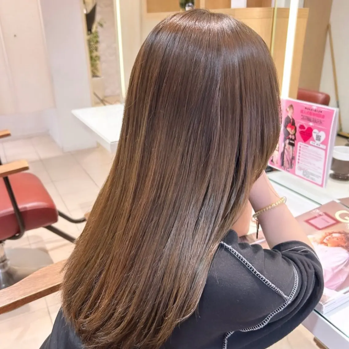 ロング カラー カット ヘアカラー トリートメント 🫧透明感明るめカラ ー🫧大西あずきのその他イメージ