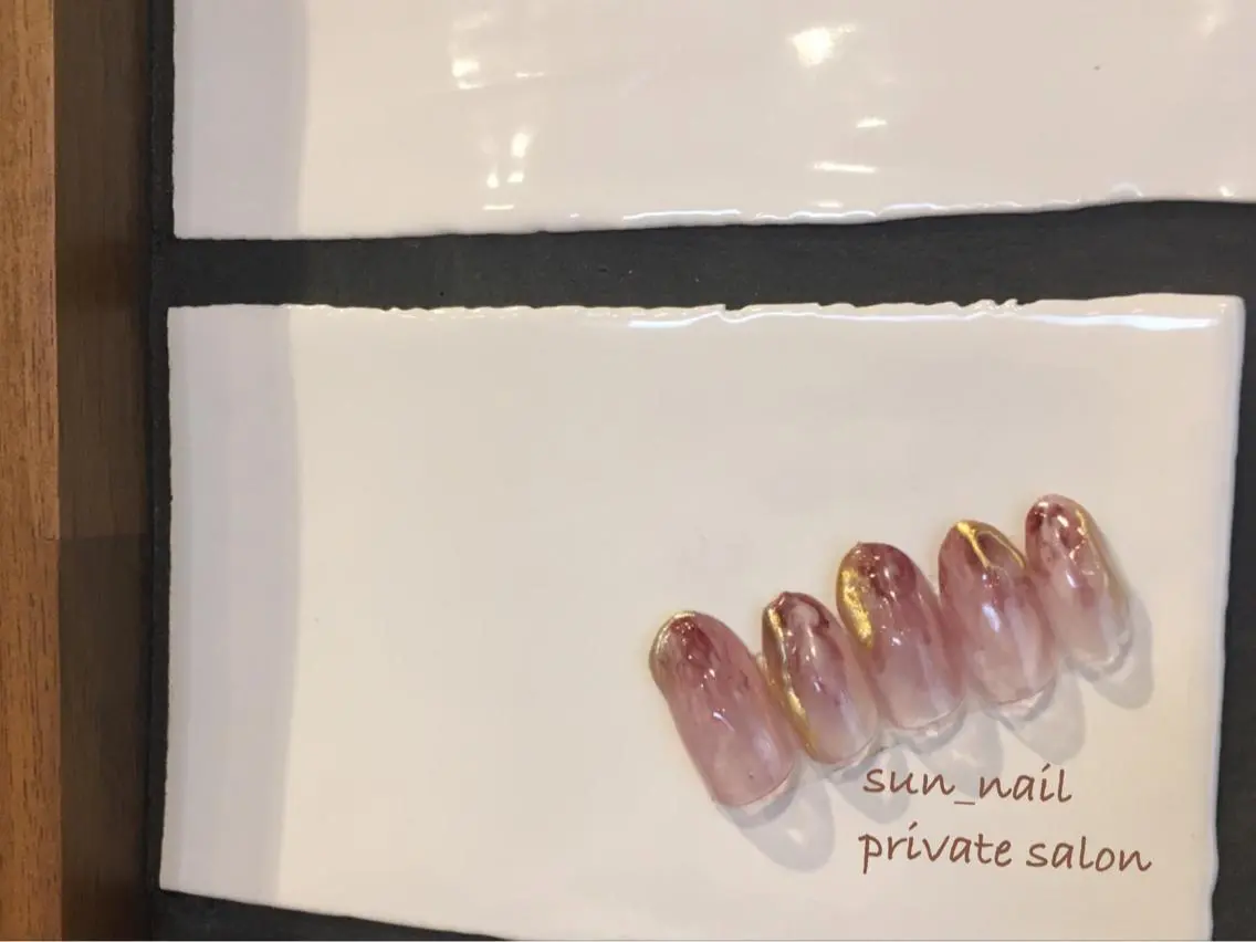 ネイル ニュアンスネイル . unffのネイルデザイン