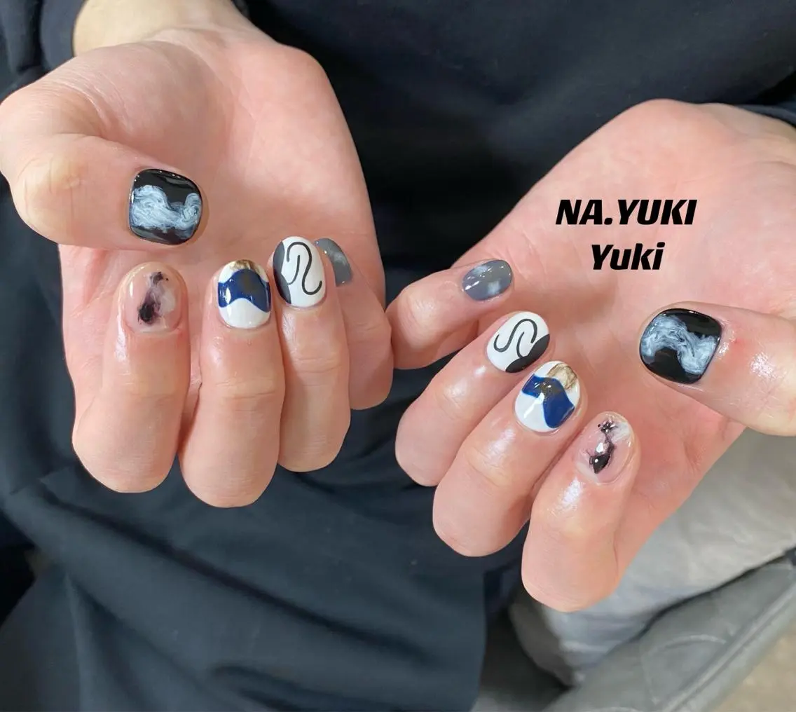 ネイル ハンドネイル ハンドケア ナユキNA.YUKI 池袋店のネイルデザイン