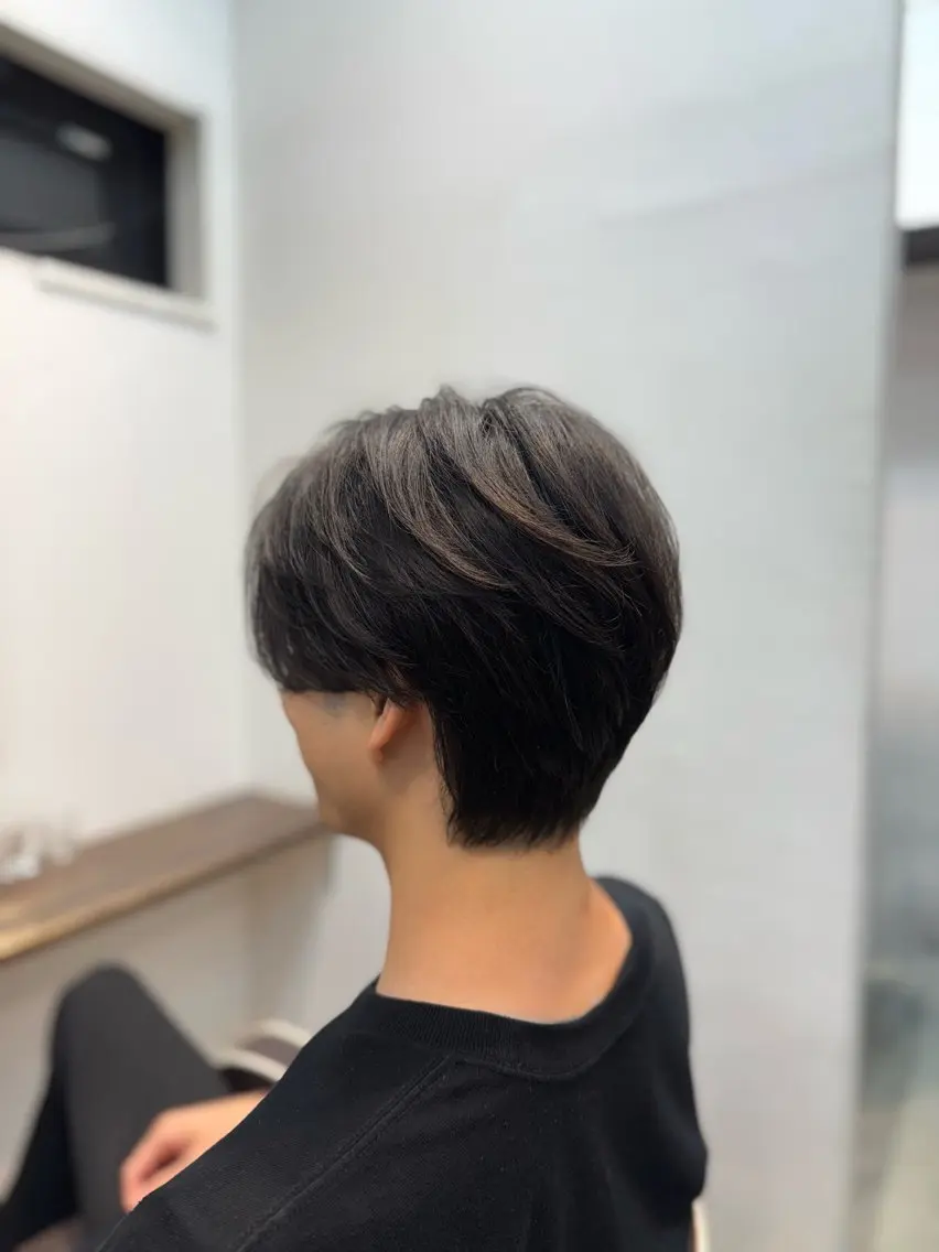 メンズ フェード/韓国 原宿👑レンのヘアスタイル
