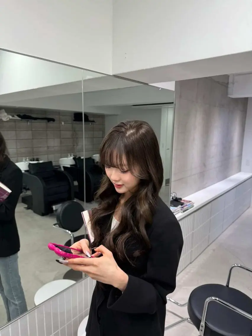 ロング カラー ヘアカラー 西村 龍之介のヘアスタイル