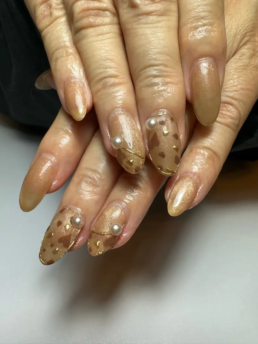 ミディアム shandy nailのネイルデザイン
