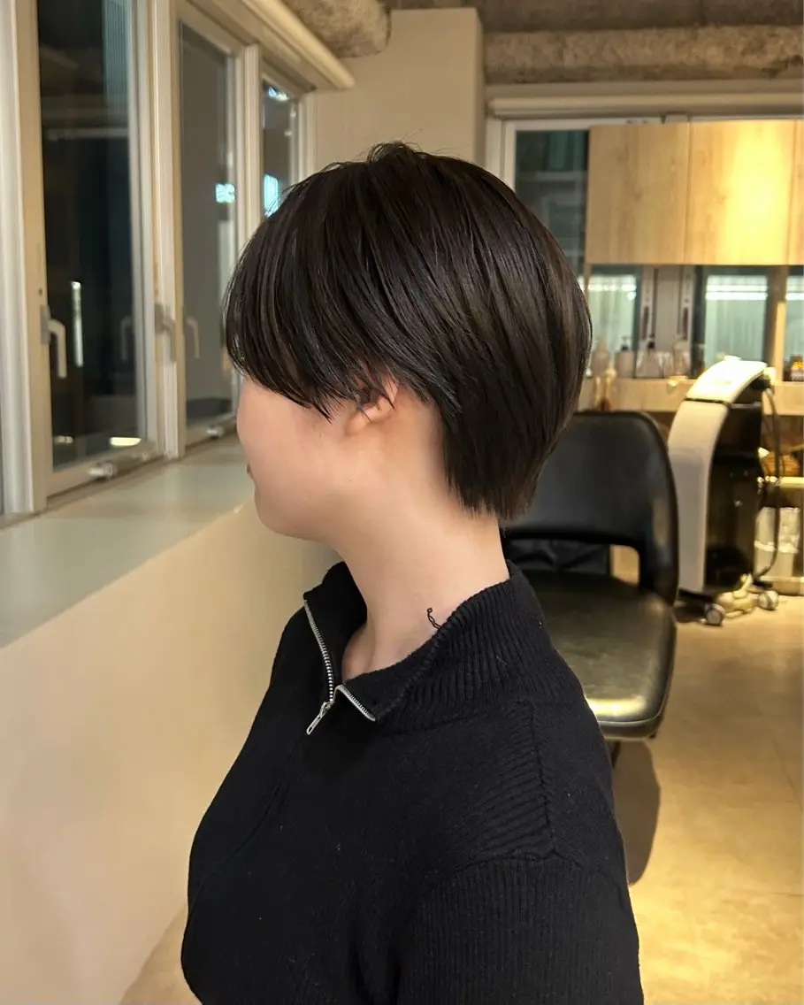 ショート 似合わせカット🎀 梅田‎🤍sayaのヘアスタイル