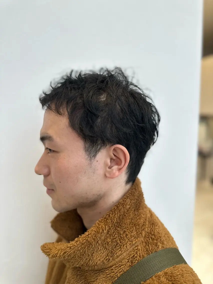 メンズ メンズパーマ×清潔感 金田恭平のヘアスタイル