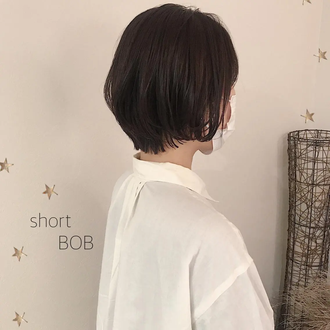 ショート カラー カット ヘアカラー 市川 千夏のヘアスタイル