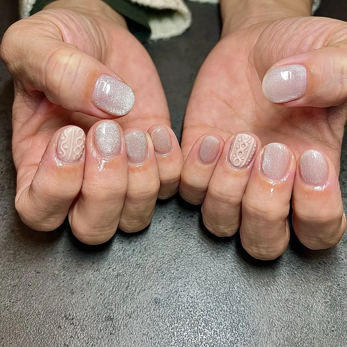 ネイル ジェルネイル しば まなみのネイルデザイン