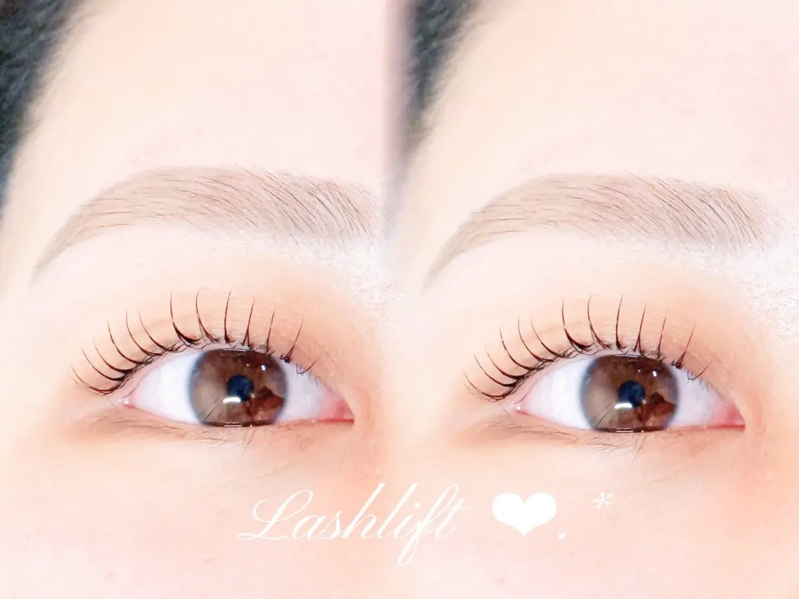 まつげパーマ♡束感仕上げの写真