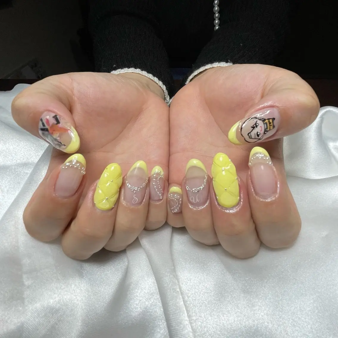ネイル ツイードネイル WATANABE MAYUMIのネイルデザイン