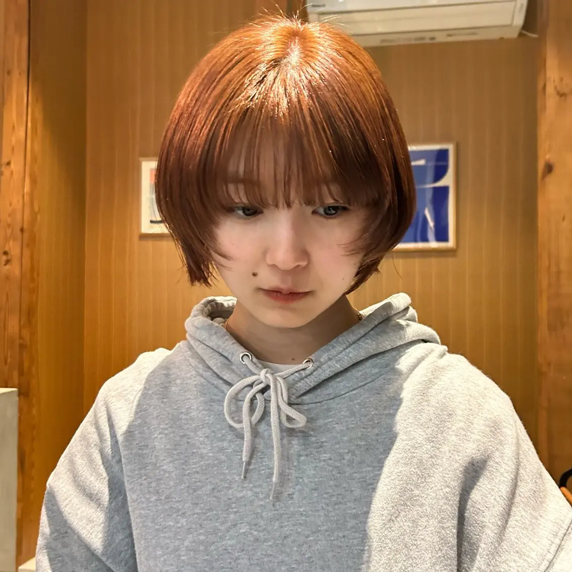 ショート カラー MUKU リカのヘアスタイル