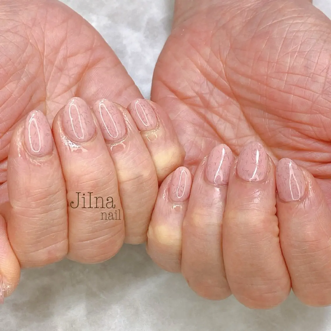 ネイル ワンカラーネイル JiIna nailのネイルデザイン