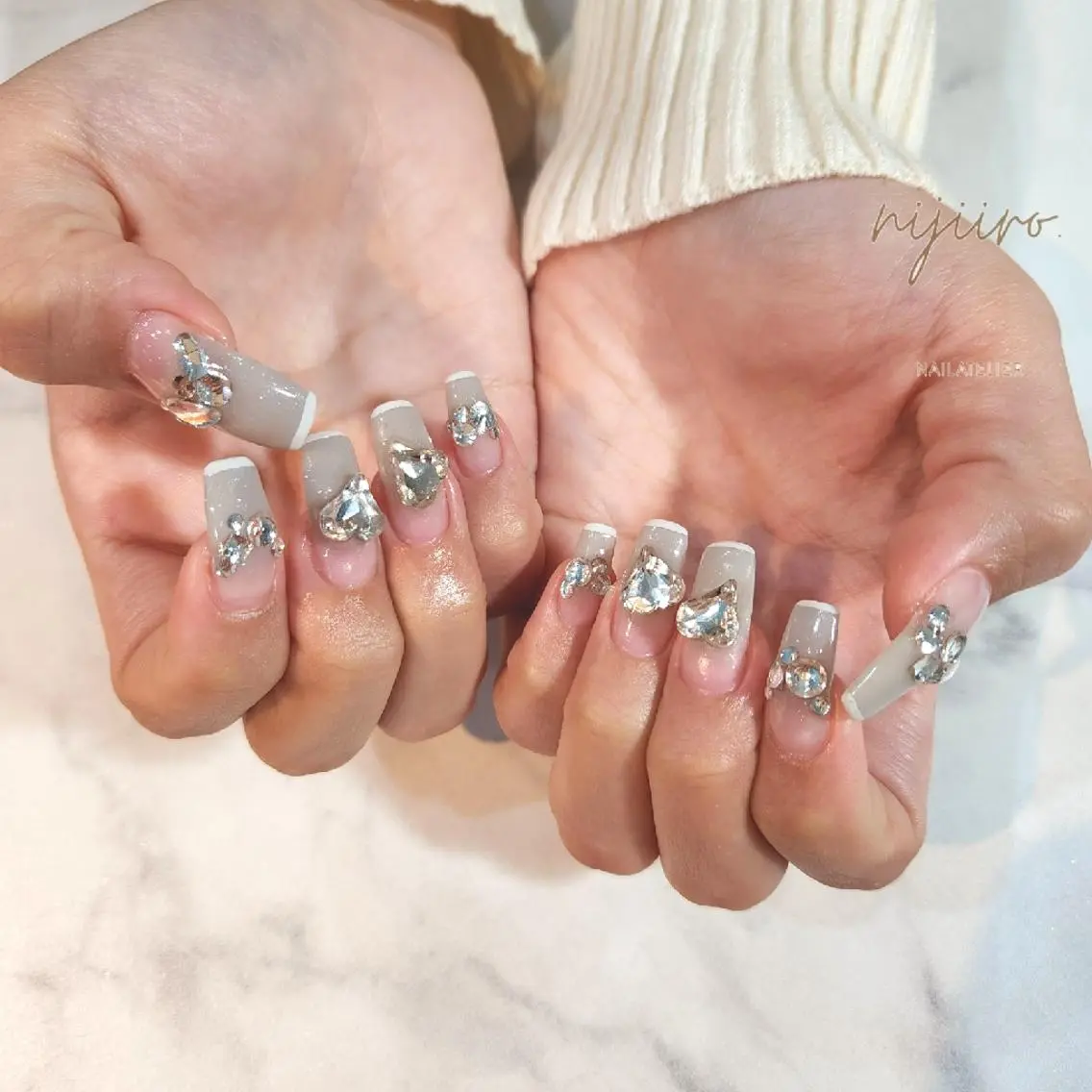 ネイル ハンドネイル nijiiro🌈 サトウのネイルデザイン