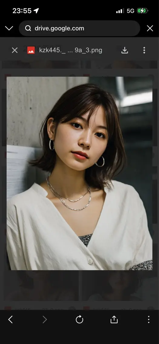 ミディアム カラー カット ヘアカラー 向井 友菜のヘアスタイル