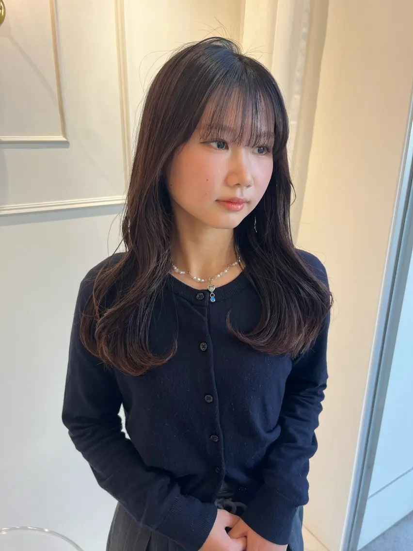 ロング カラー カット ヘアカラー ParveMix / 山本 玲南🫧🪽のヘアスタイル