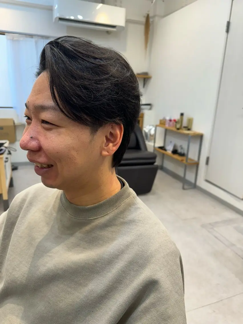 ミディアム メンズ カット 似合う髪型が 分からない方へのヘアスタイル