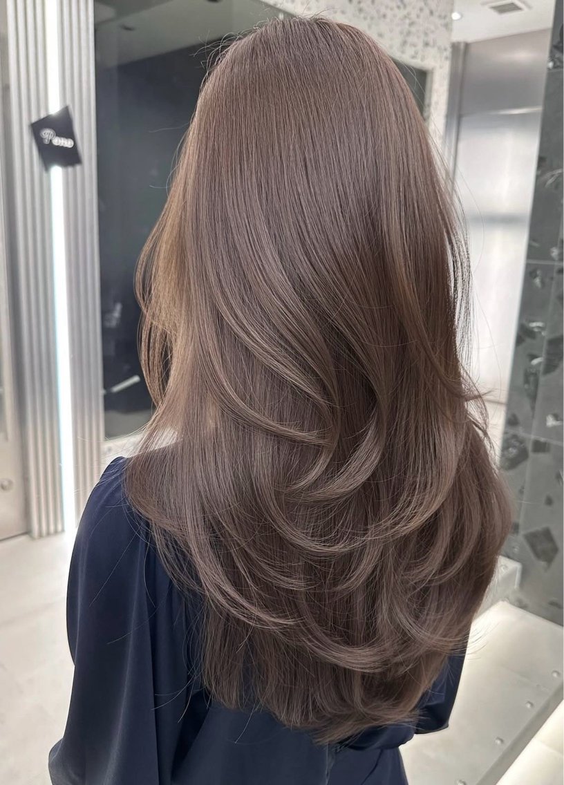 ロング カラー SASE_ えま🎀ᩚ✧︎*。のヘアスタイル