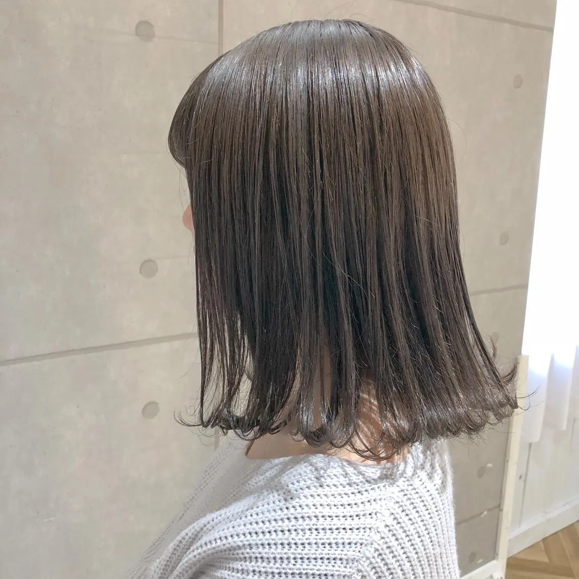 ミディアム カラー パーマ ヘアアレンジ ヘアカラー ハイトーン特化🤍 浦住のヘアスタイル