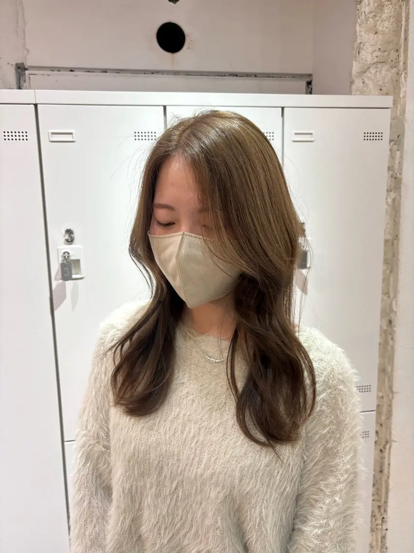 ロング レイヤーカット あやは🍀/カット モデル/名古屋のヘアスタイル
