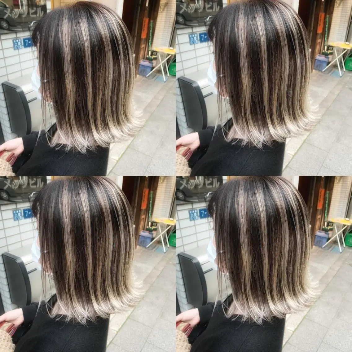 ミディアム レイヤーカット ✨レイヤー/髪質改善 /縮毛矯正✨ナカムラのヘアスタイル