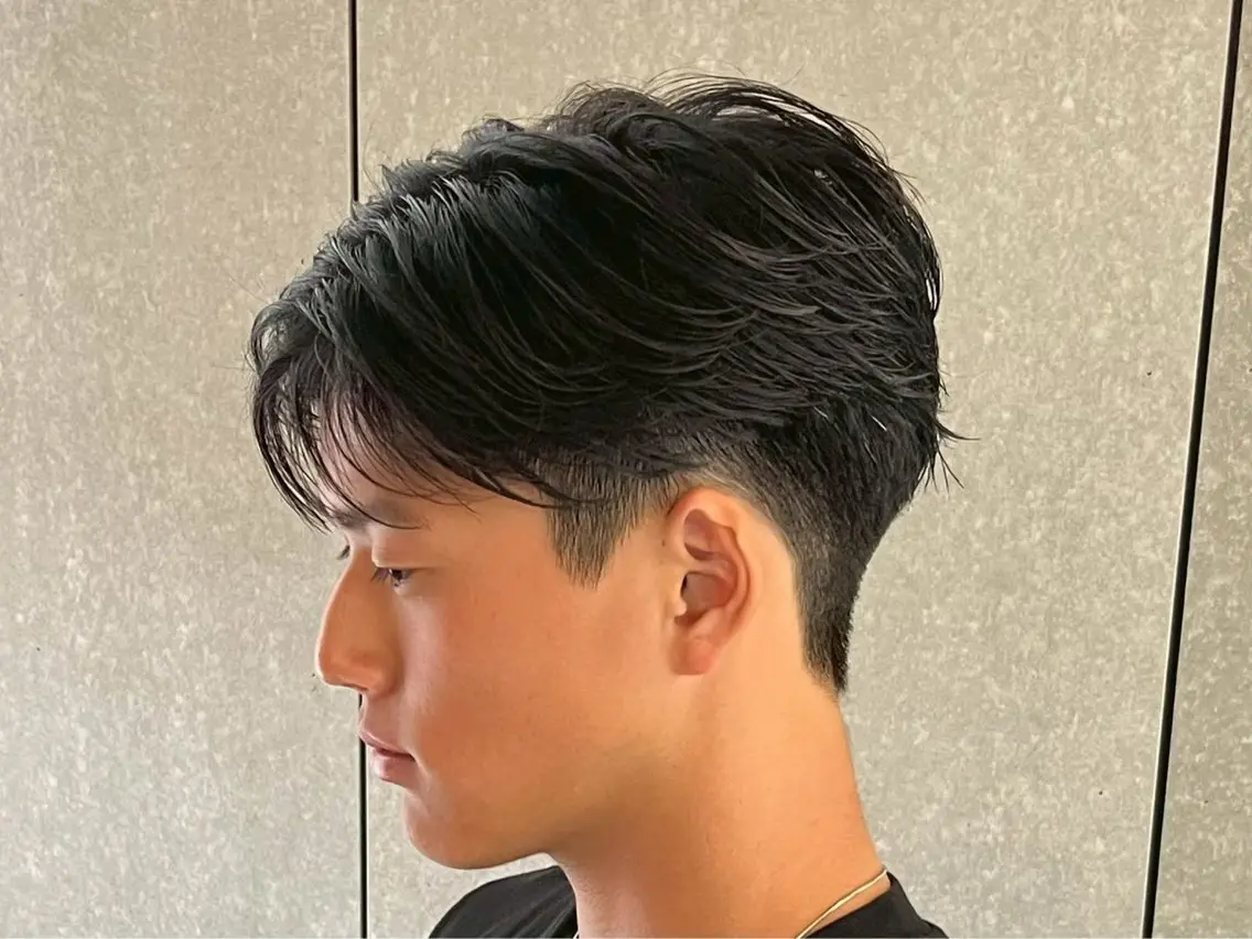 ショート パーマ メンズ 朝ラクパーマ 【SENA】のヘアスタイル