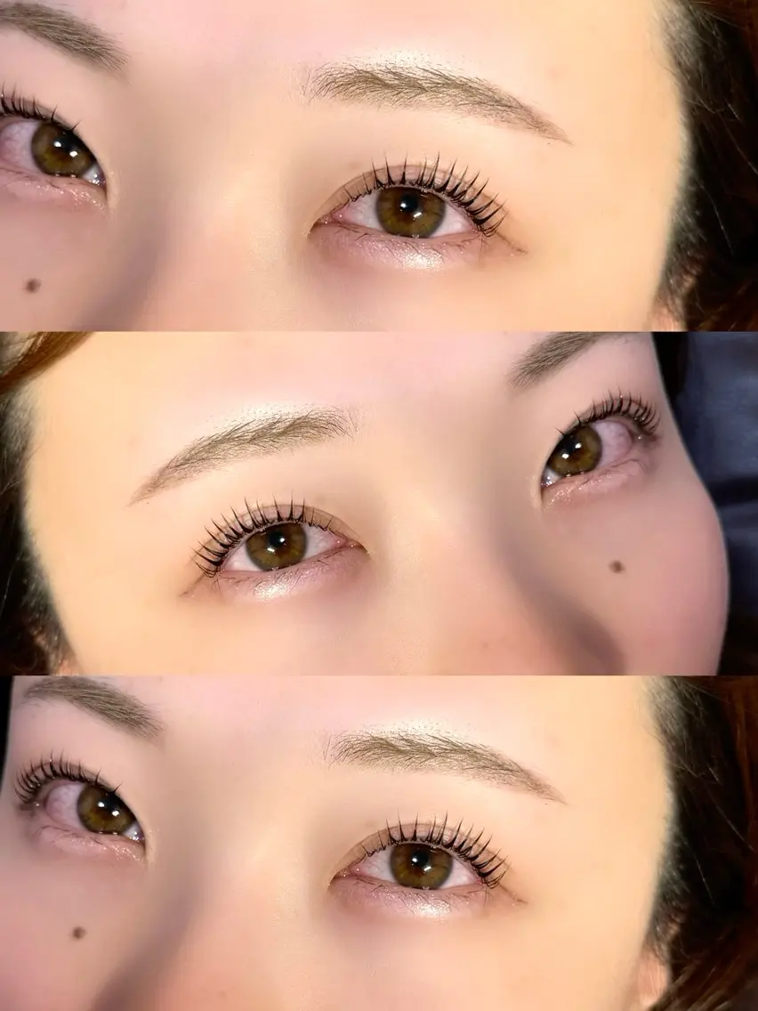 上下まつ毛パーマ💜の写真