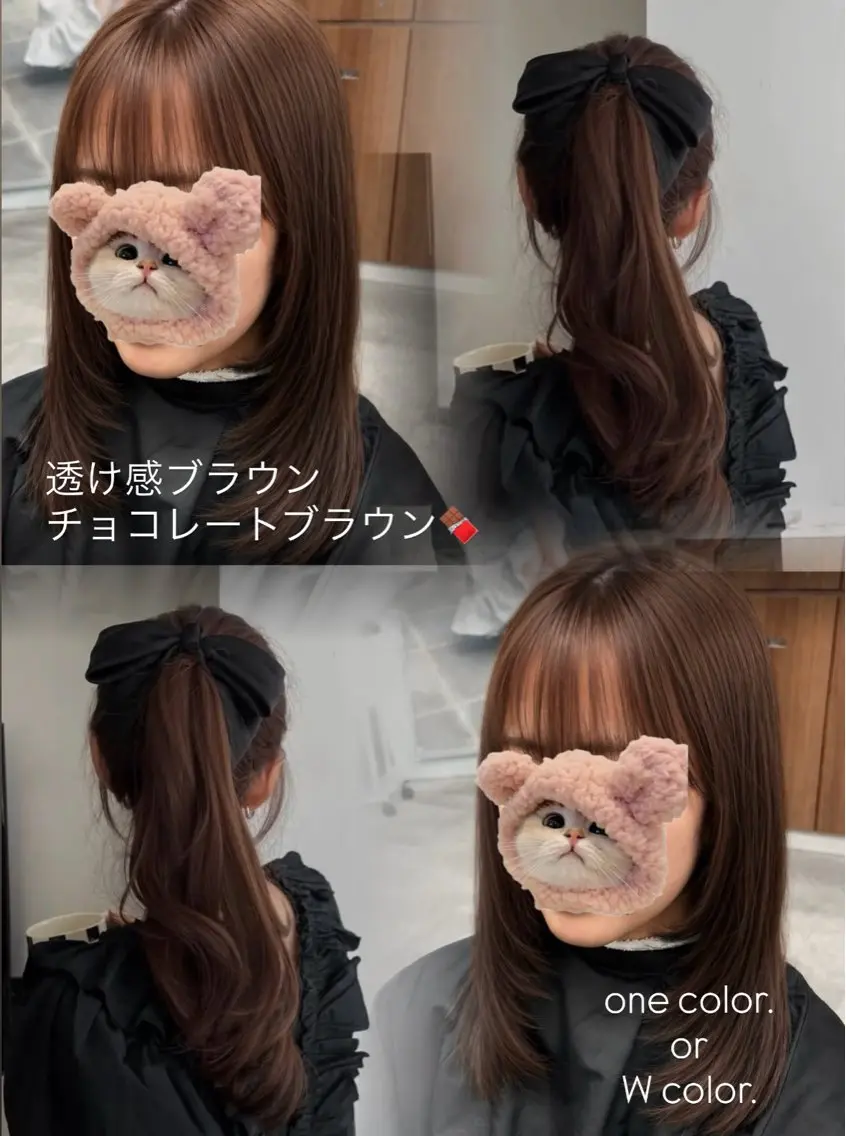 セミロング カラー ベージュカラー ブリーチ ダブルカラー ラベンダーカラー ラベンダーベージュ カット ヘアカラー トリートメント 友田 那都のヘアスタイル