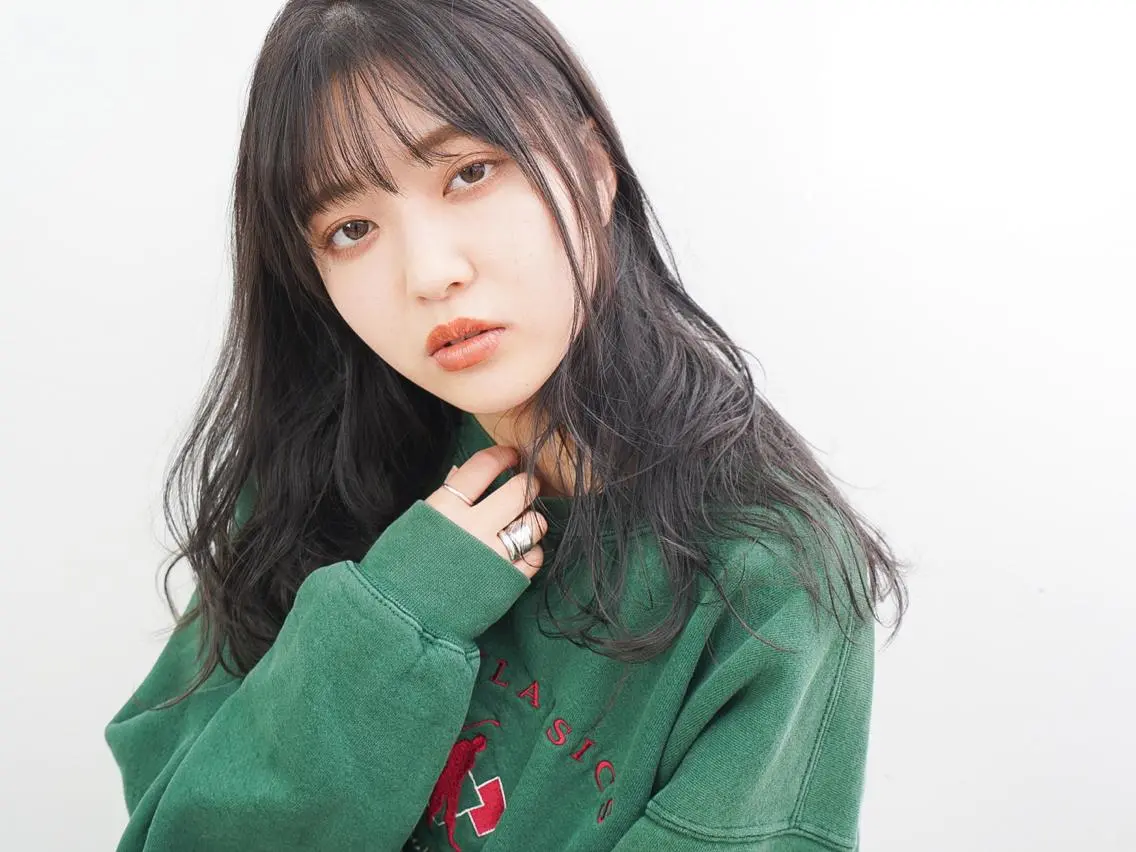 ロング ヘアカラー トリートメント YUIMARL岡山店 MIRAIのヘアスタイル