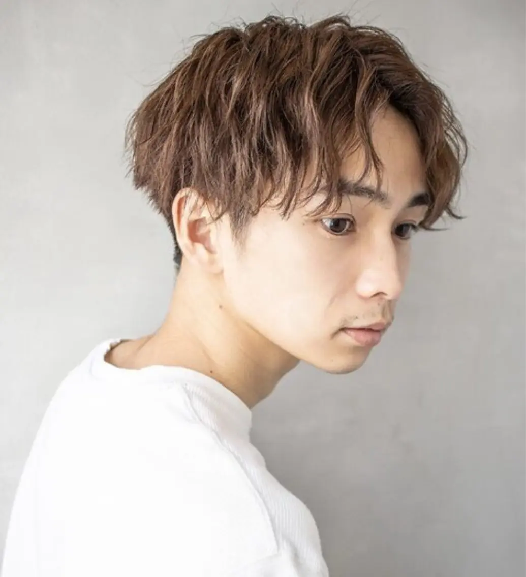 パーマ メンズ カット パーマ 👑駅近メンズサロン パーマ特化北千住👑のヘアスタイル